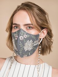 Primavera Embroidered Face Mask