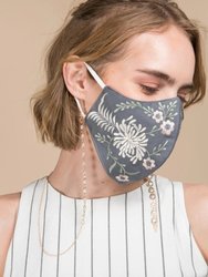 Primavera Embroidered Face Mask