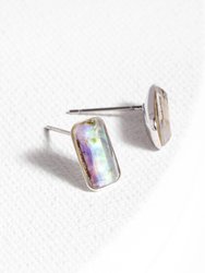 Prism Baguette Mini Stud Earring