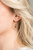 Round Gemstone Dangle Earring