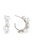 Scatter Pearl Hoop Earring