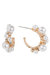 Scatter Pearl Hoop Earring