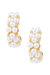 Seraphina Pearl Hoop Earring