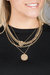 Sikka Layered Chain Necklace - Gold