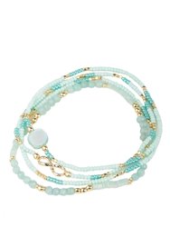 Skyla Infinity Bracelet Set - Turquoise