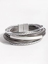 Sophisticated Layered Strand Bracelet