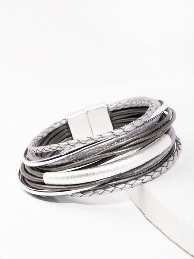 Saachi Style Sophisticated Layered Strand Bracelet product