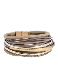 Sophisticated Layered Strand Bracelet