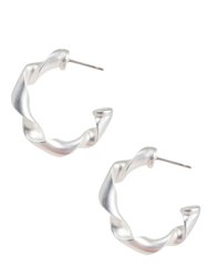 Twisted Hoop Earring