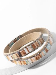 Under the Sun Bracelet - Beige Multi