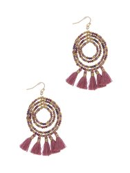 Varkala Beaded Hoop Earring