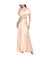 Jordi Cut Out Maxi Dress In Nude - Nude