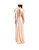 Jordi Cut Out Maxi Dress In Nude