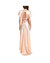 Jordi Cut Out Maxi Dress In Nude