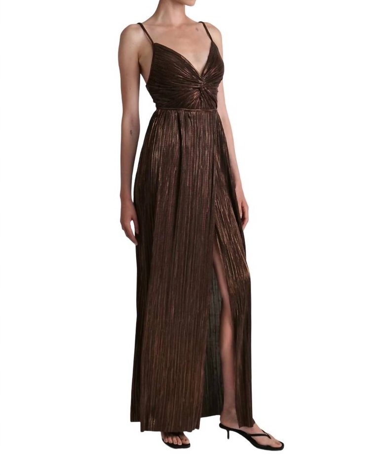 Viva Dress In Dark Brown