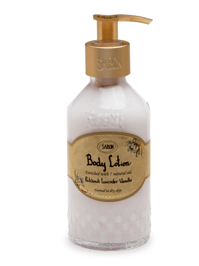 Sabon Body Lotion Patchouli Lavender Vanilla 200mL product