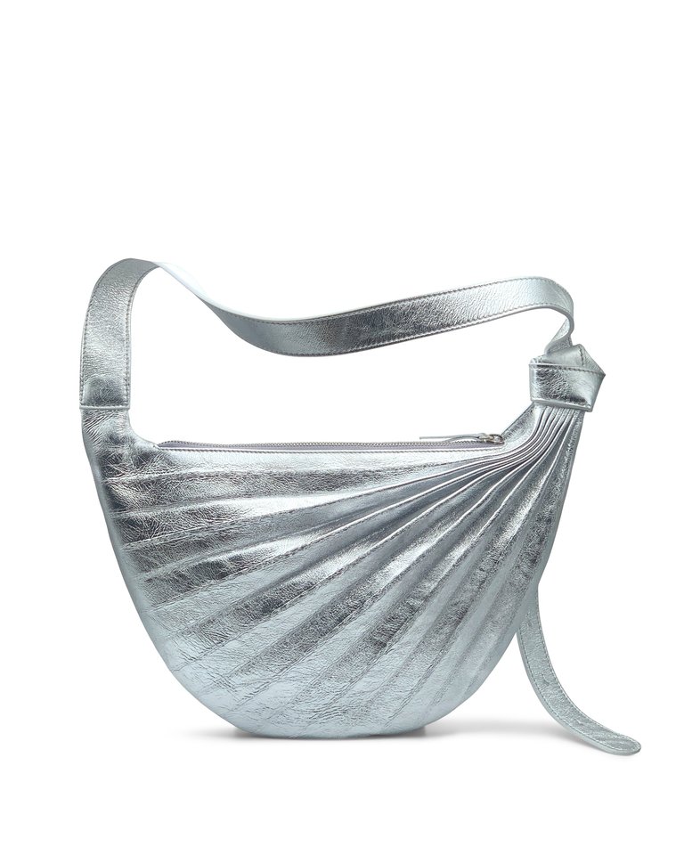 Chiaroscuro Hammock Sling Bag - Silver - Silver