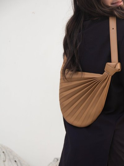 Sabrina Zeng Chiaroscuro Hammock Sling Bag Tan product