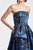 Ainsley Gown - Royal Blue Dalia Multi