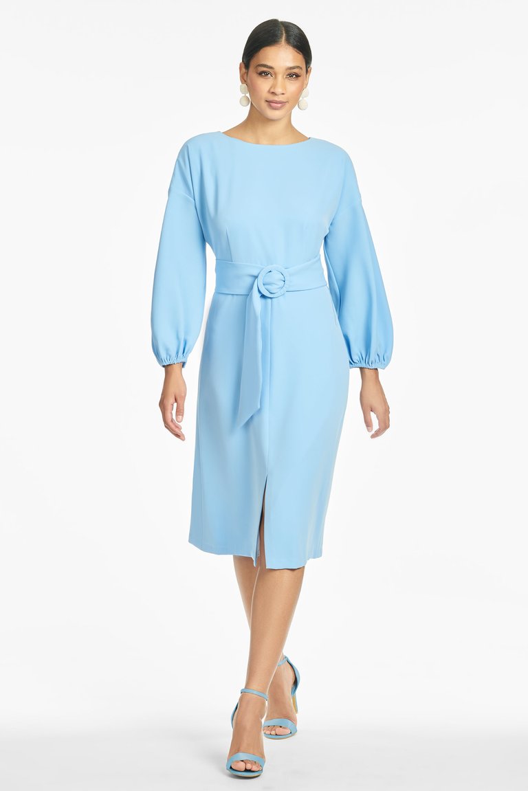 Annie Dress - Chambray Blue