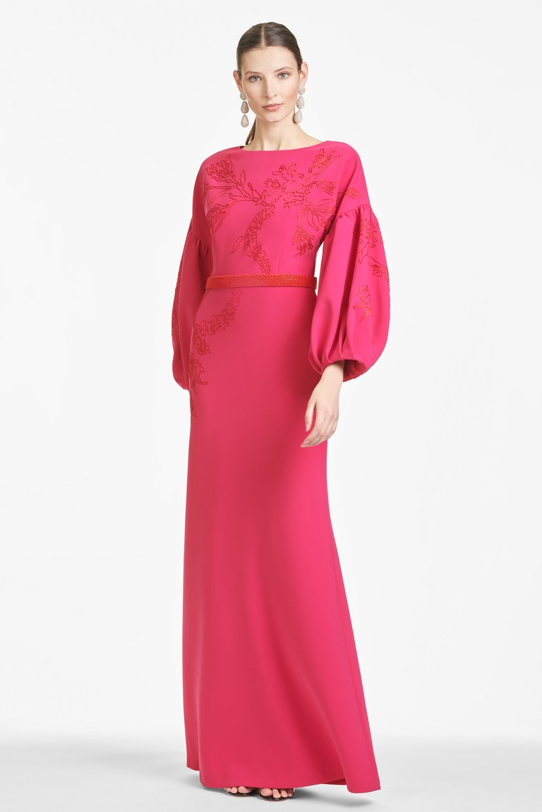 Aria Gown - Fuchsia