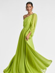 Makayla Gown - Chartreuse