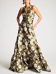 Rori Gown - Moss Magnolia