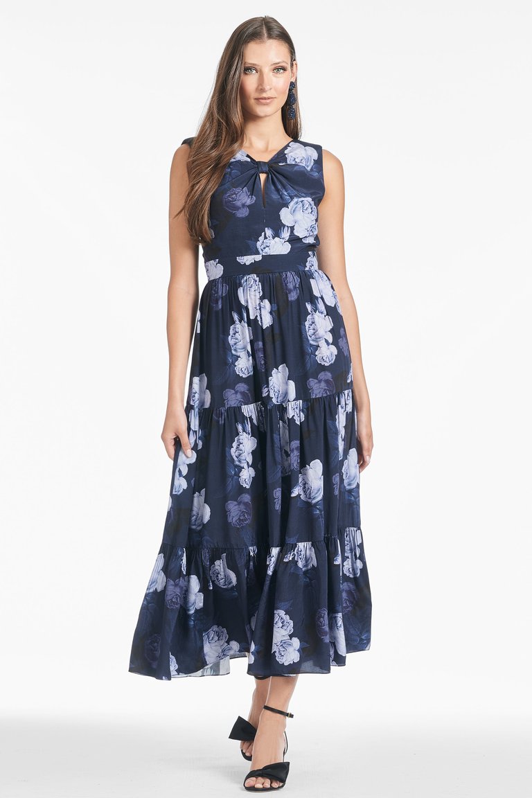 Anaisha Dress - Midnight Glacial Rose - Midnight Glacial Rose