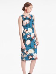 Anna Dress - Teal Garden - Final Sale - Teal Garden