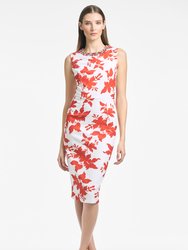 Anna Dress - Coral Narcissus