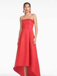Blake Gown - Cherry Red
