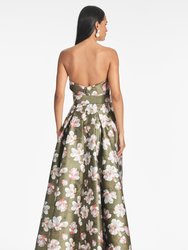 Brielle Gown - Moss Magnolia