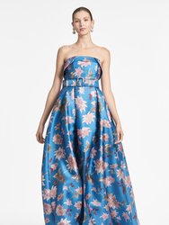 Brielle Gown - Slate Dalia Multi - Slate Dalia Multi