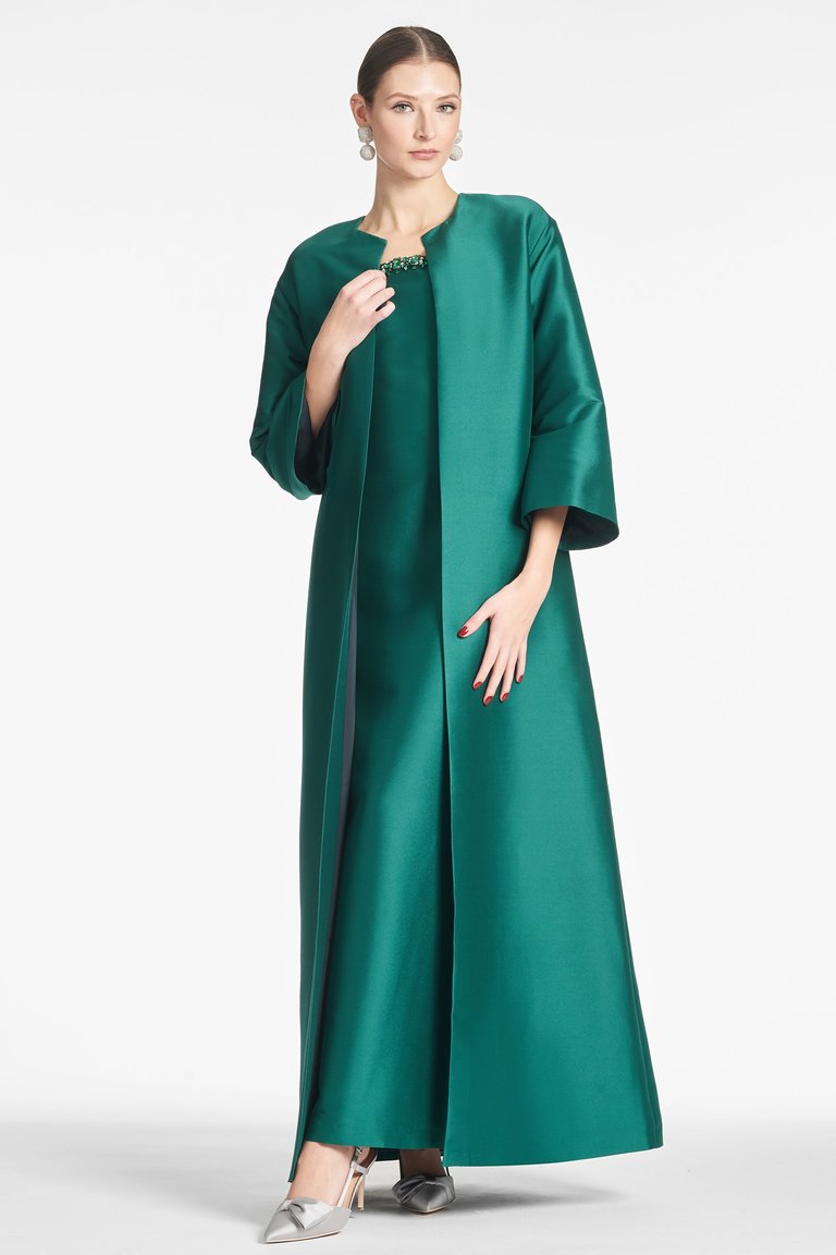 Calliope Coat - Emerald - Emerald