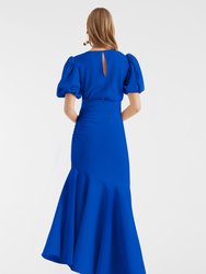 Camila Dress - Cobalt