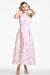 Carissa Dress - Blush Watercolor Floral