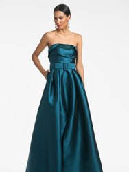 Ceri Gown - Deep Teal