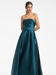 Ceri Gown - Deep Teal - Deep Teal