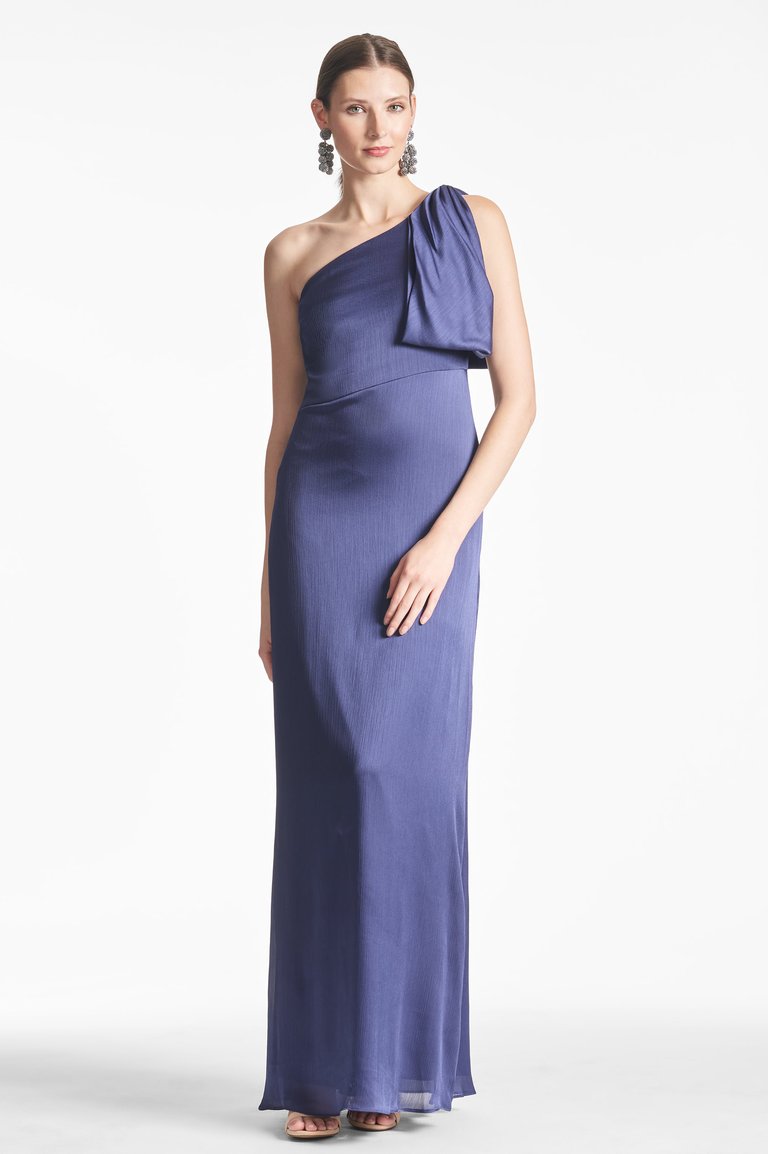 Chelsea Gown - Deep Cobalt