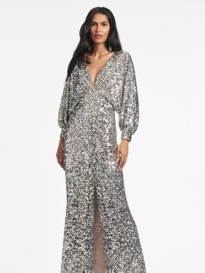 Sachin & Babi Gabby Gown - Silver Sequins product