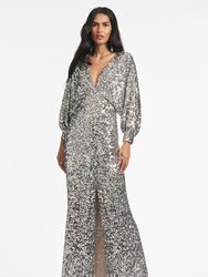 Gabby Gown - Silver Sequins - Silver Sequins