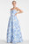 Isabeau Gown - Powder Azure Fields