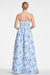 Isabeau Gown - Powder Azure Fields