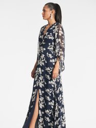 Jenny Gown - Navy Venetia Petal