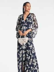 Jenny Gown - Navy Venetia Petal