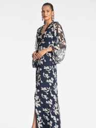 Jenny Gown - Navy Venetia Petal