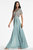 Jolie Gown - Silver Steel Blue