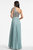 Jolie Gown - Silver Steel Blue