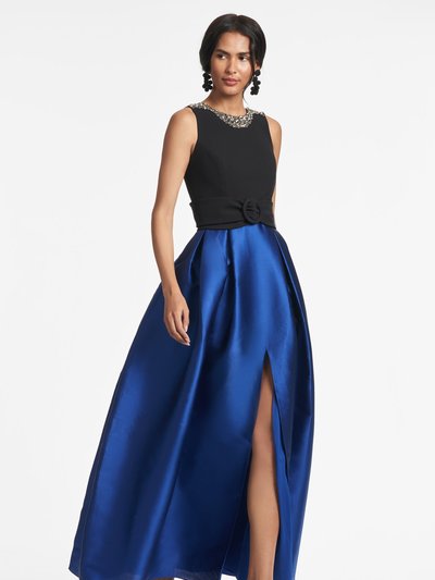 Sachin & Babi Monica Gown - Black/Blue product