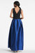 Monica Gown - Black/Blue